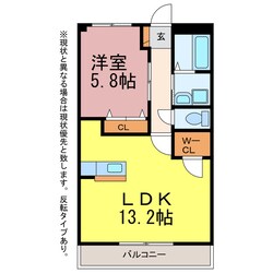 ブロードタウン神野Ｃ・Ｅ・Ｆ・Ｇ棟の物件間取画像